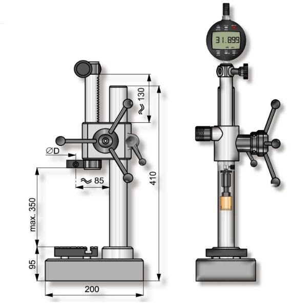 HEXACON臺架式孔徑測量系統